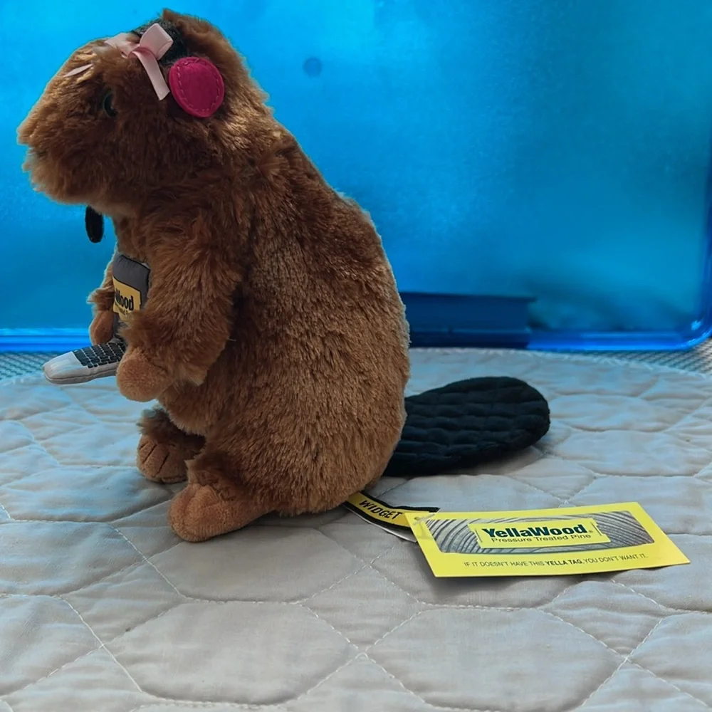 YellaWood’s Mascot Beaver by Douglas Toy Co